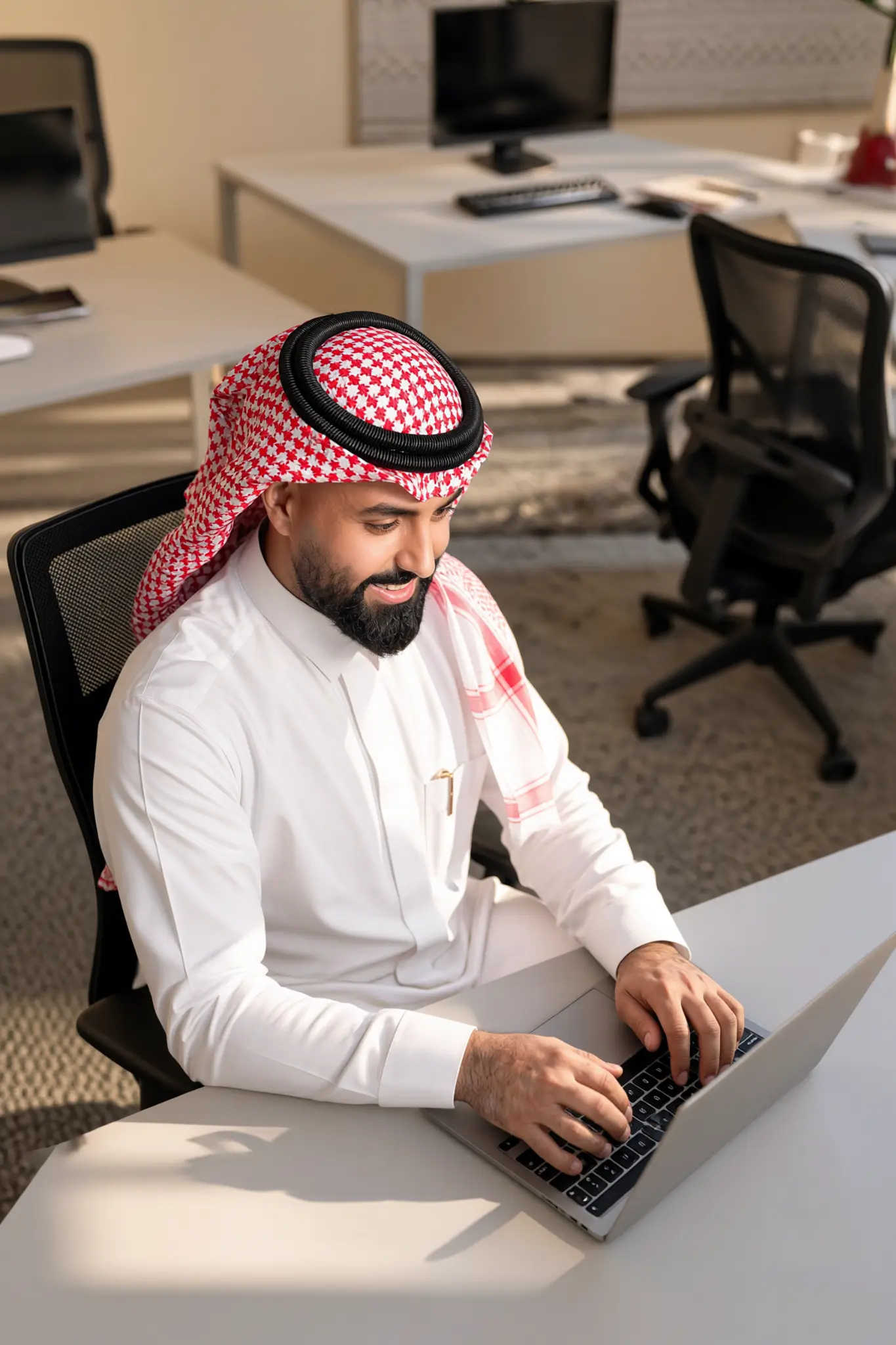 عمل هادئ في مساحة مرنة